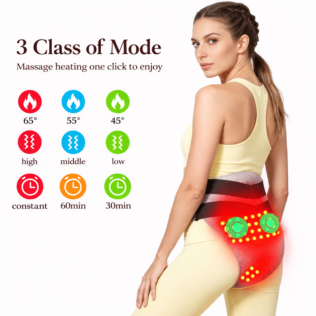 Relievia Relief Wrap-Heated Massage Wrap for Period & Pregnancy Pain