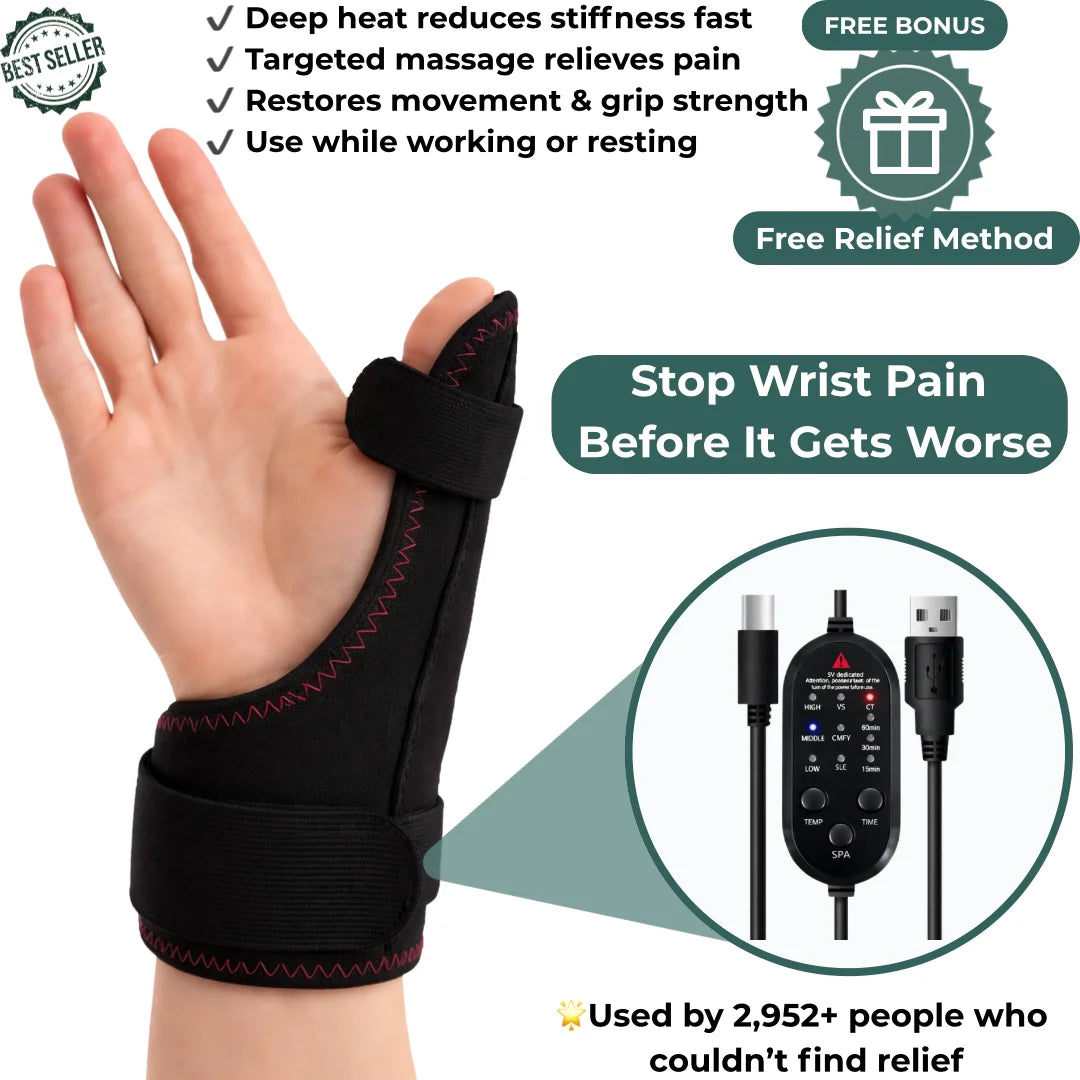 Relievia™ - Deep Heat Wrist & Thumb Relief