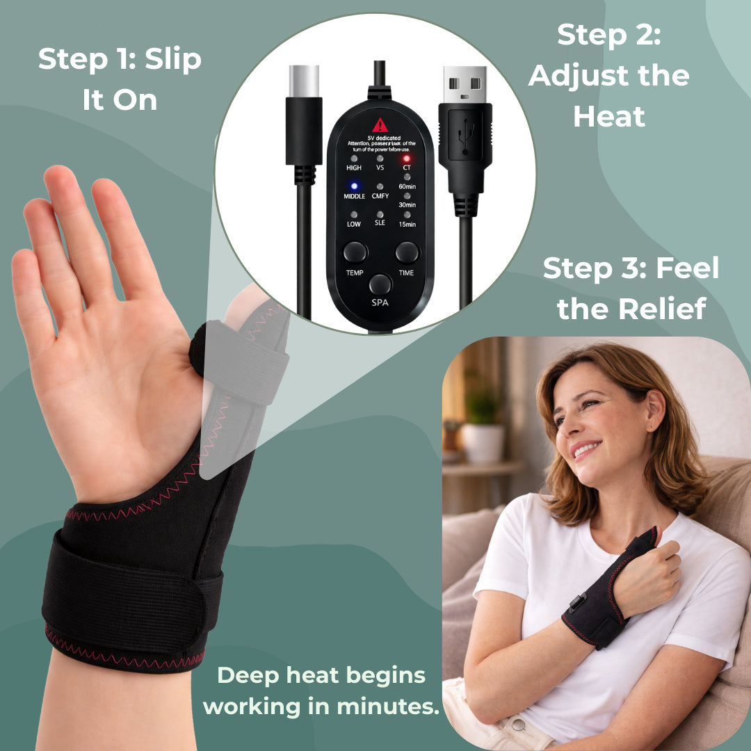 Relievia™ - Deep Heat Wrist & Thumb Relief